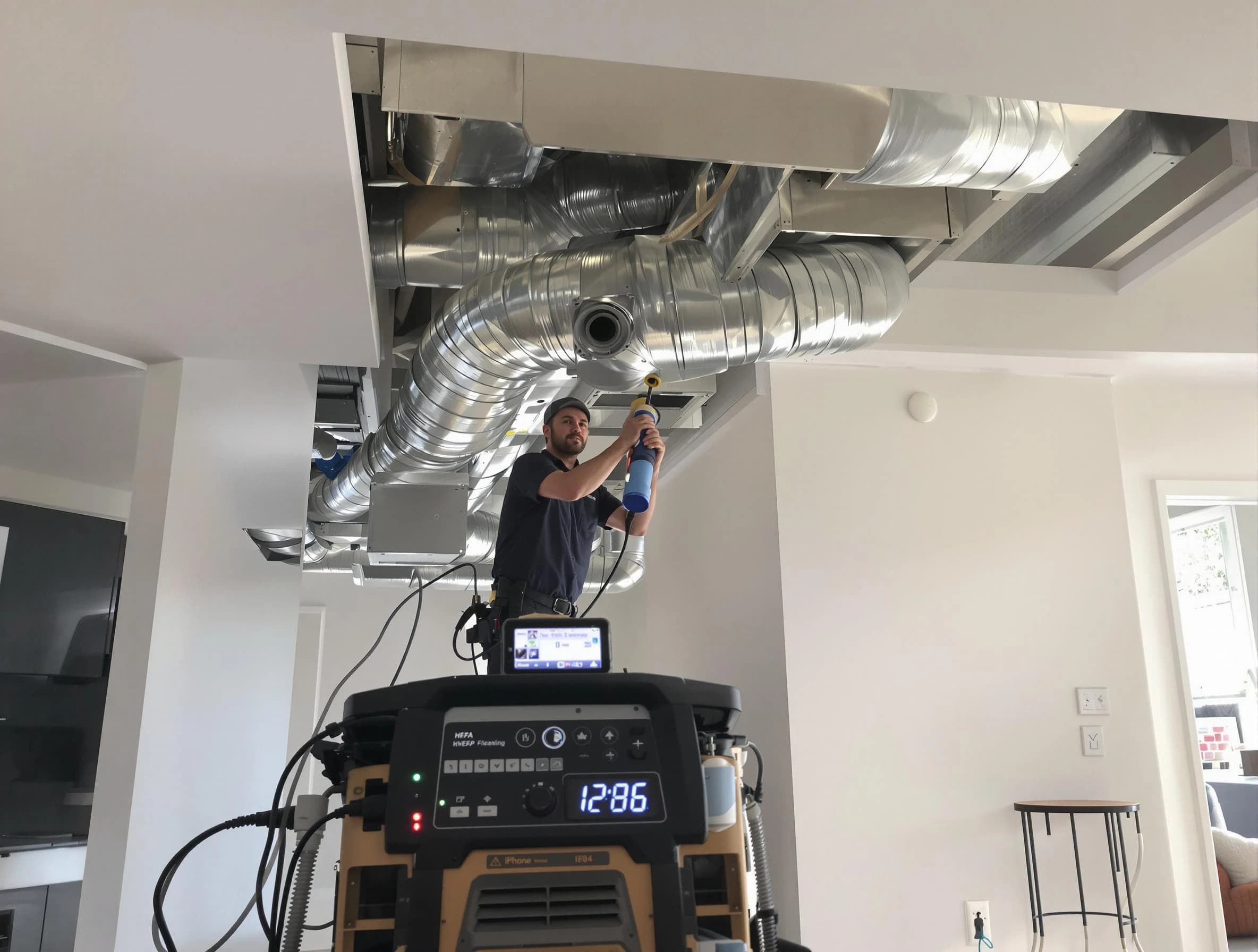 Advanced pure air duct cleaning by Ettrick Air Duct Cleaning in Ettrick