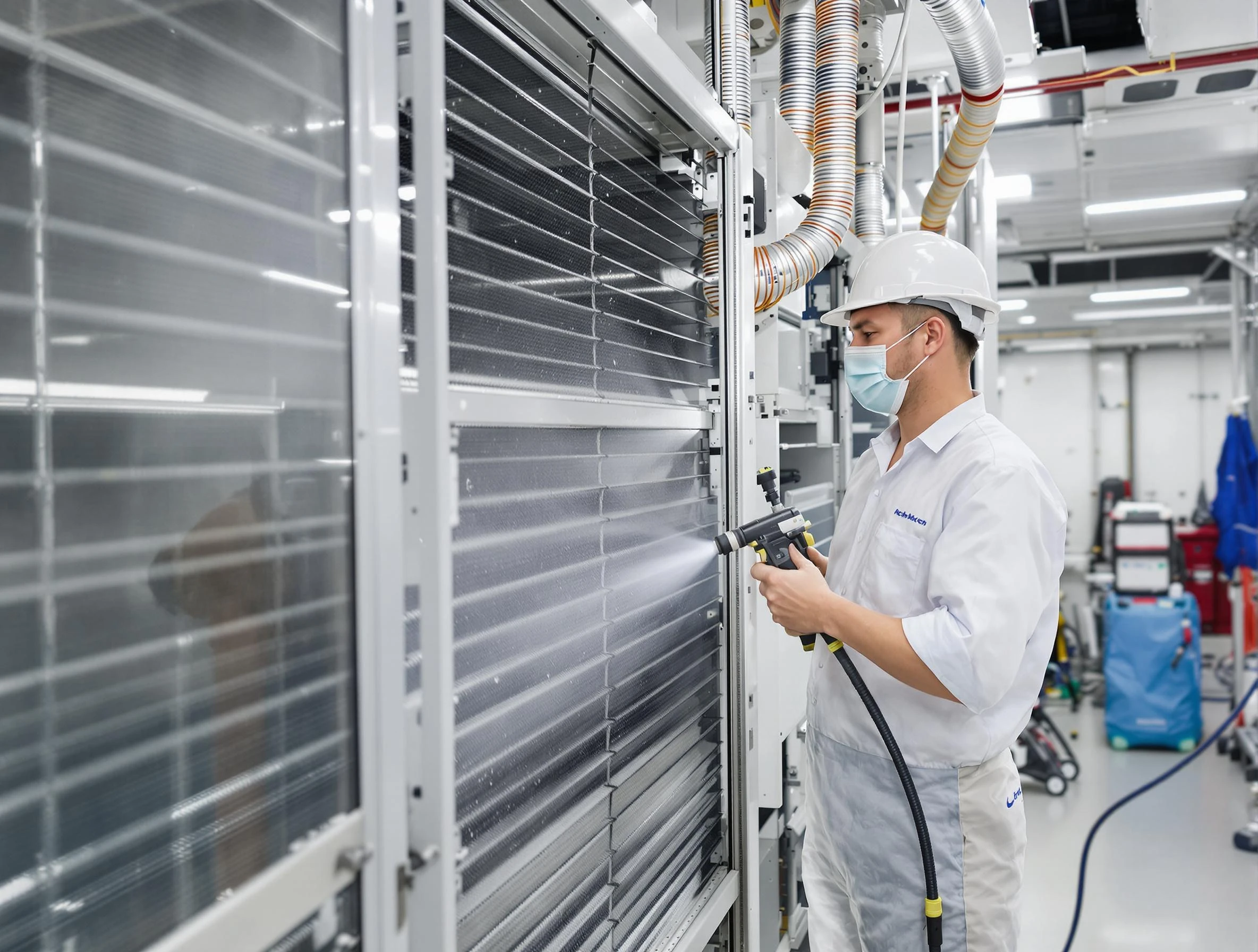 Professional AC coil cleaning by Ettrick Air Duct Cleaning in Ettrick