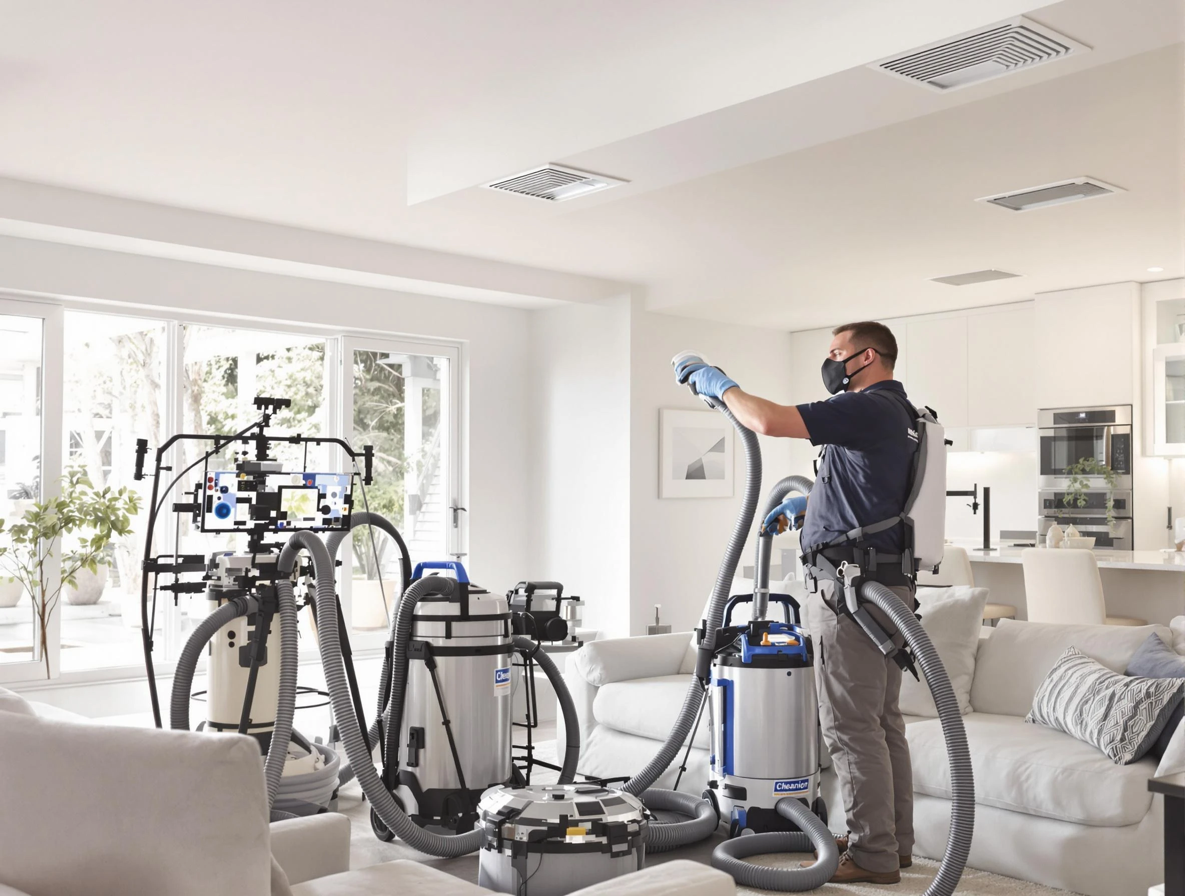 Professional AC duct cleaning by Ettrick Air Duct Cleaning in Ettrick