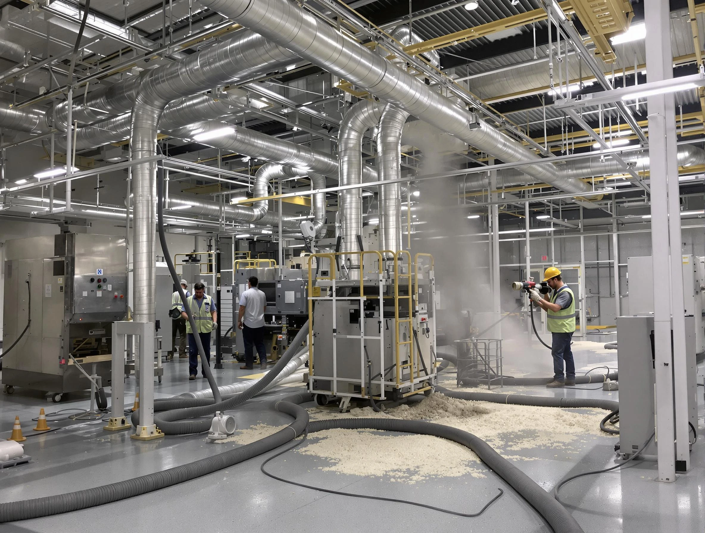 Heavy-duty industrial duct cleaning by Ettrick Air Duct Cleaning in Ettrick