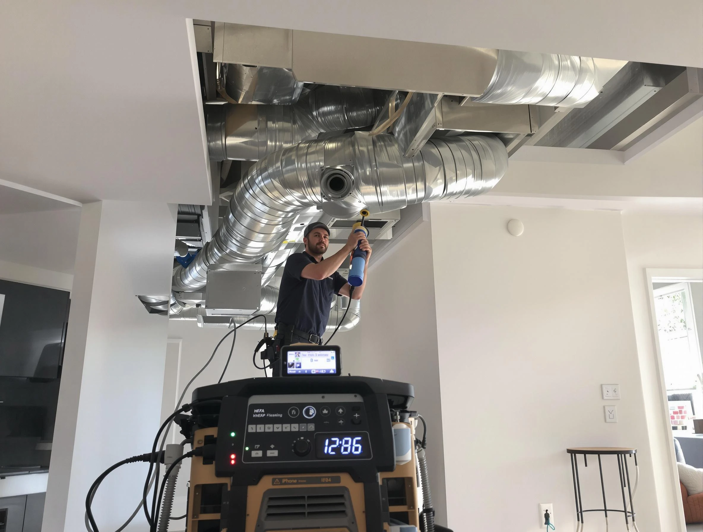 Advanced pure air duct cleaning by Ettrick Air Duct Cleaning in Ettrick